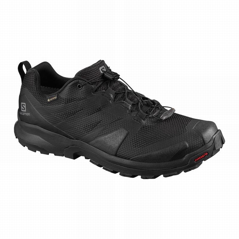 Chaussures De Randonnée Salomon Homme Noir - Salomon XA ROGG GTX - France (3081-LUPAI)